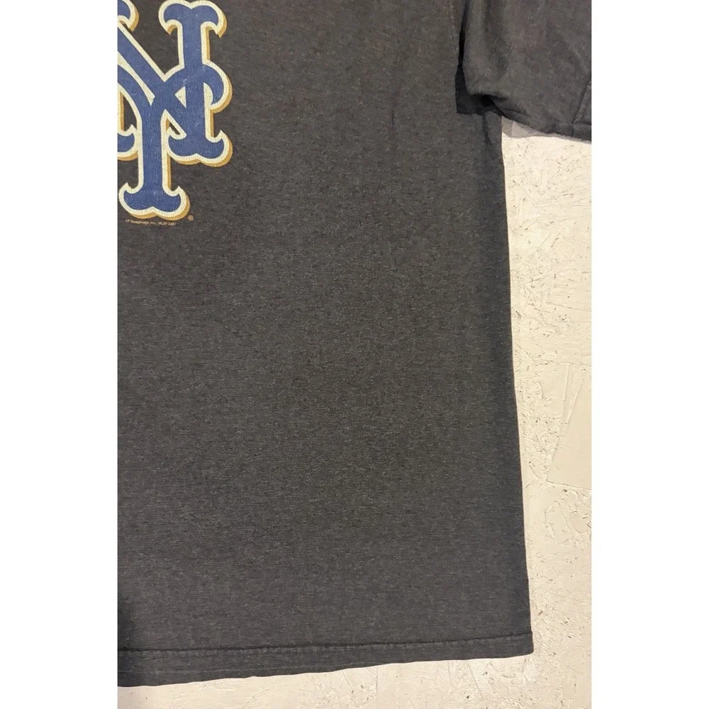 Vintage New York Mets Shirt Mens‎ XL Gray MLB Baseball Lee Sport Graphic Tee